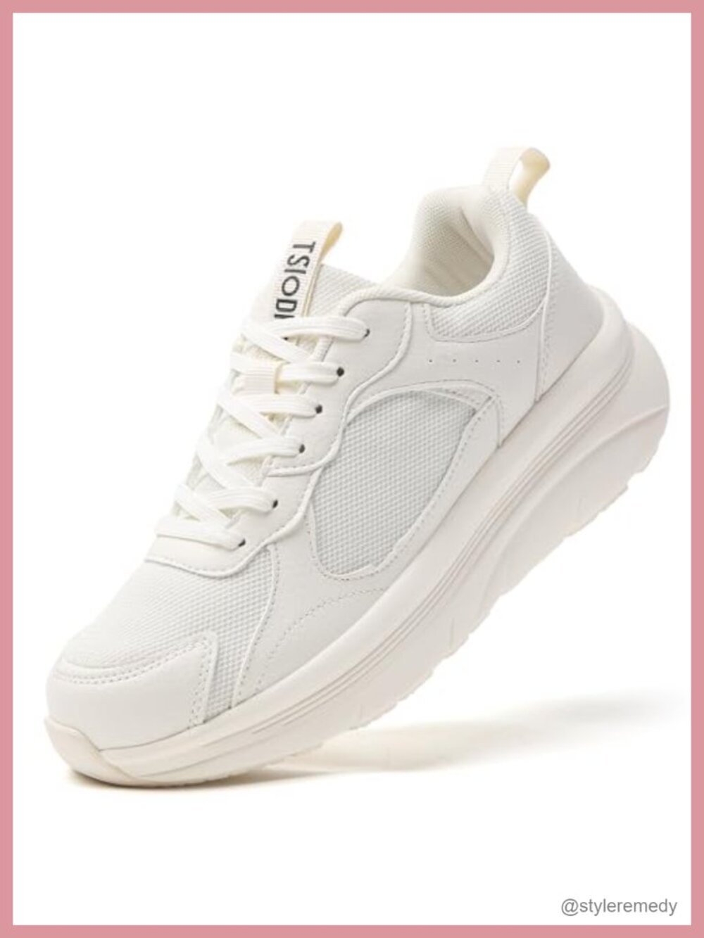 Chunky Platform Fashion Sneakers Non-slip Walking Shoes for Women